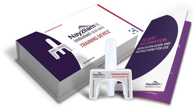 Healthcare Professionals NAYZILAM midazolam nasal spray CIV